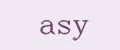 asy