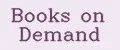 Books on Demand