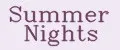 Summer Nights