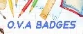O.V.A badges