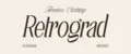 RETROGRAD