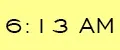 6 13 AM
