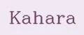 Kahara