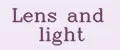 Lens and light