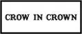 CROW IN CROWN