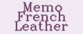 Memo French Leather