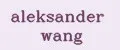 ALEKSANDER WANG