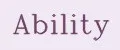 Ability