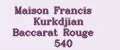 Maison Francis Kurkdjian Baccarat Rouge 540
