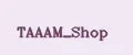 TAAAM_Shop