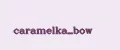 caramelka_bow