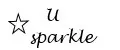 U sparkle