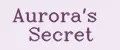 Aurora's Secret