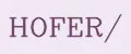 HOFER/