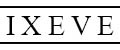 IXEVE