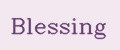 blessing