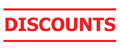 Discounts