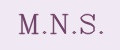 M.N.S.