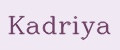 Kadriya