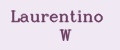 Laurentino W