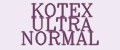 KOTEX ULTRA NORMAL