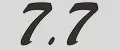 7.7