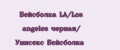 Бейсболка LA/Los angeles черная/ Унисекс Бейсболка