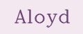 Aloyd