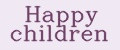 Happy children