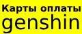 Карты оплаты genshin