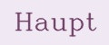 Haupt
