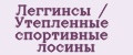 Леггинсы / Утепленные спортивные лосины