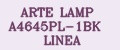 ARTE LAMP A4645PL-1BK LINEA