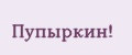 Пупыркин!