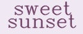 sweet sunset