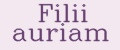 Filii auriam