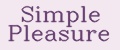 Simple Pleasure