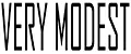 very modest