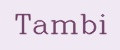 Tambi