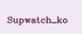 Supwatch_ko