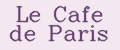 Le Cafe de Paris