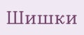 Шишки