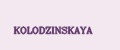 KOLODZINSKAYA