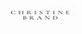 CHRISTINE BRAND