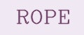 Rope