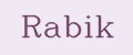 Rabik