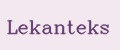 Lekanteks