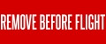 Remove Before Flight