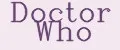 Doctor Who