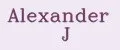 Alexander J